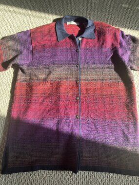 Vintage Valerie Stevens Vintage 100% Merino Wool Large Long Sleeve